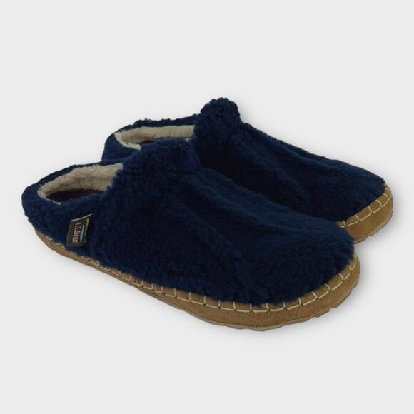 L.L. Bean Women's Cozy Slipper Slides Navy Size 9 - Picture 8 of 8